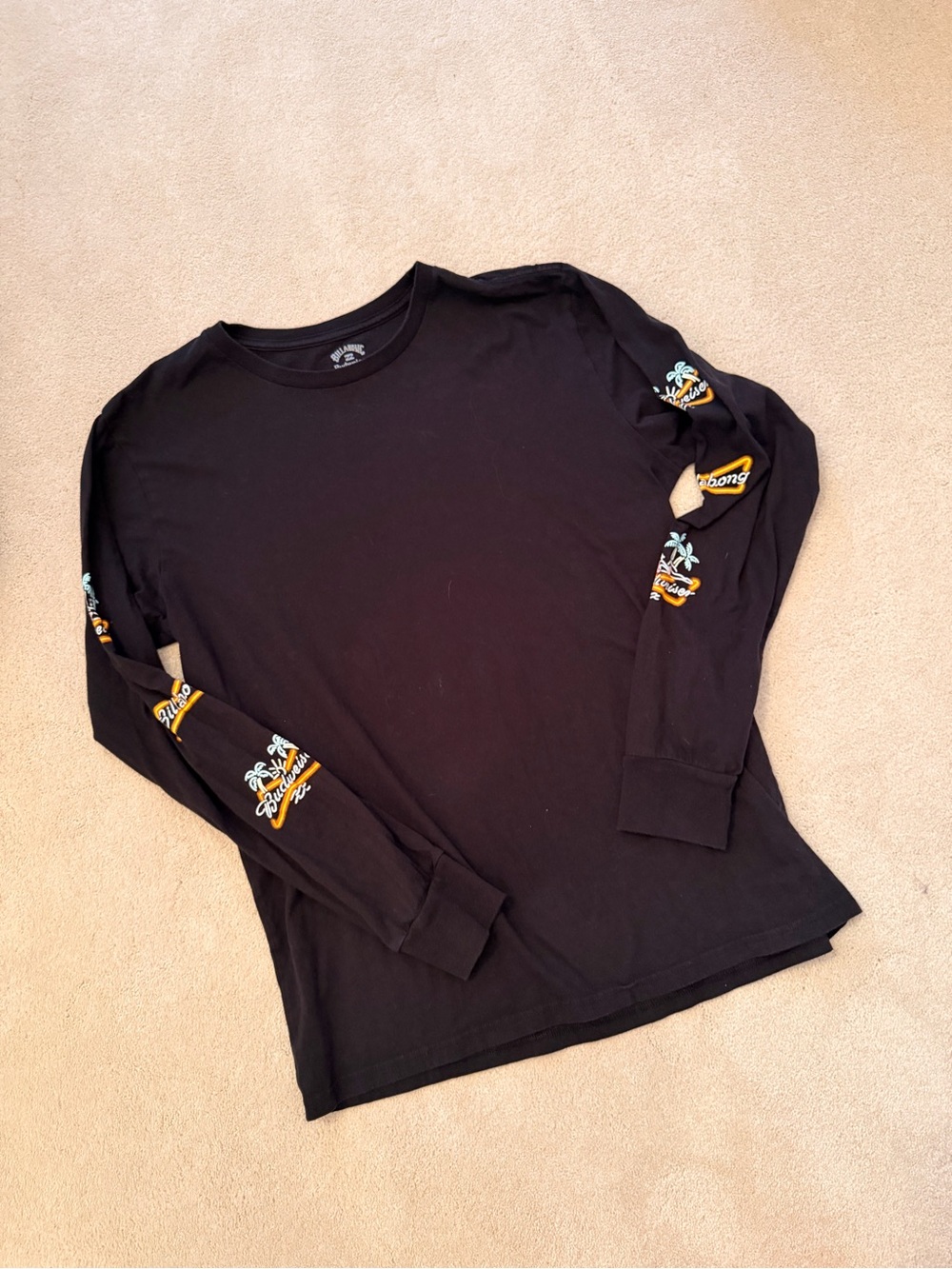 Billabong Budweiser long sleeve Tshirt